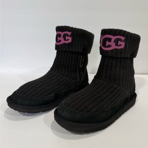 UGG CARDY KNIT BOOTS FOR BIG GIRL SIZE 4
